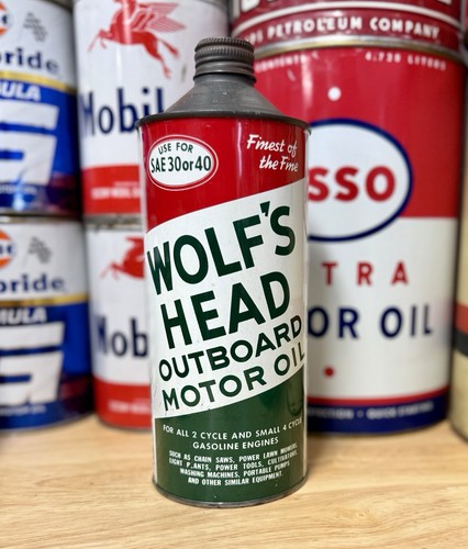 Vintage wolf head outboard - vintage,