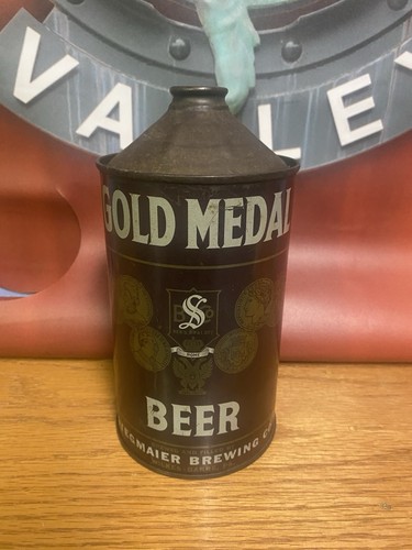 Gold medal quart cone top - gold,
