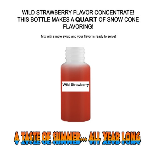 Wild strawberry mix snow - mix,