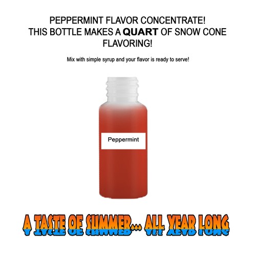 Peppermint mix snow - mix,
