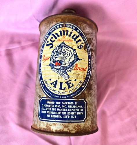 Schmidts cone top beer - cone,